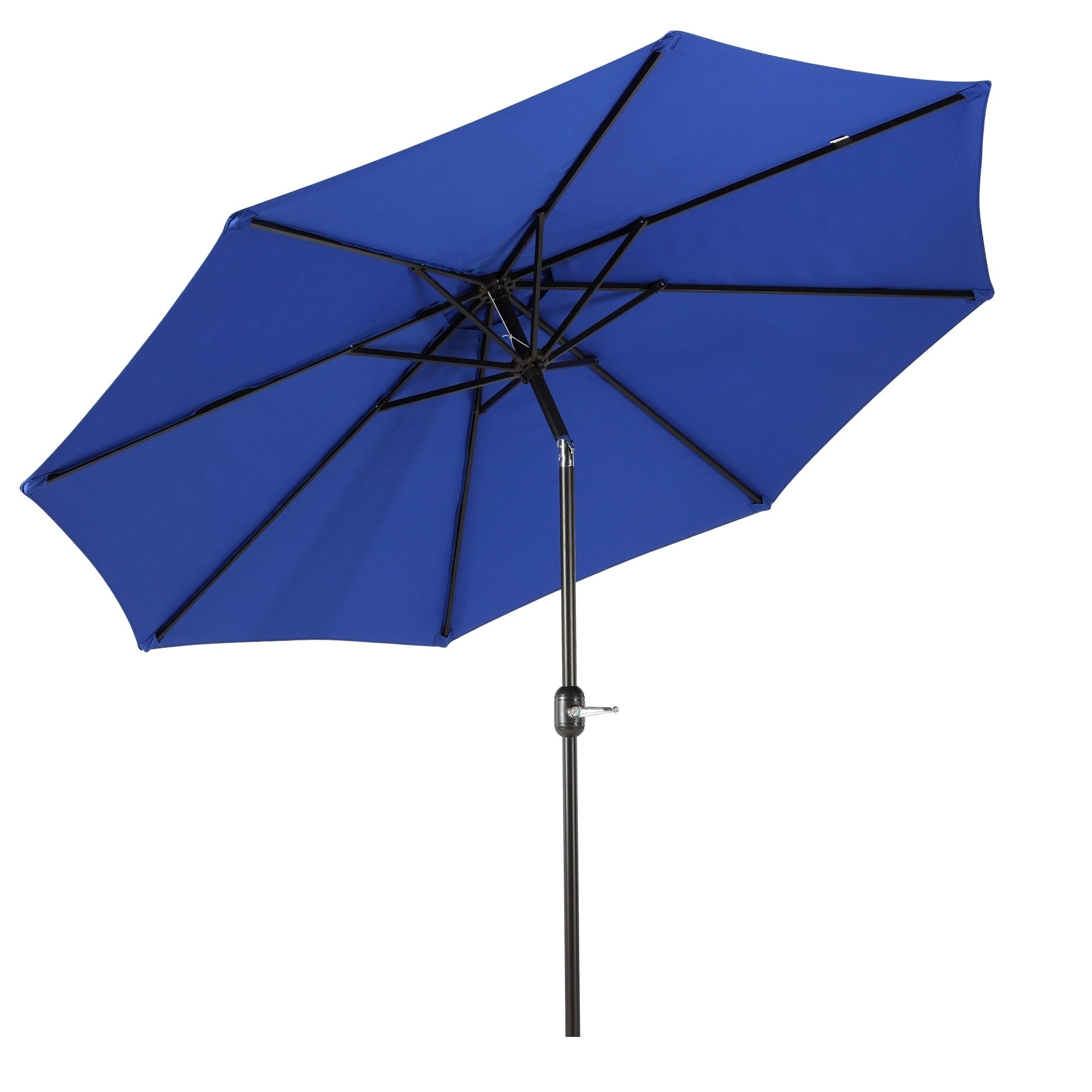 Holme 9-foot Steel Market Patio Umbrella with Tilt-and-Crank