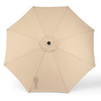 Holme 9-foot Steel Market Patio Umbrella with Tilt-and-Crank