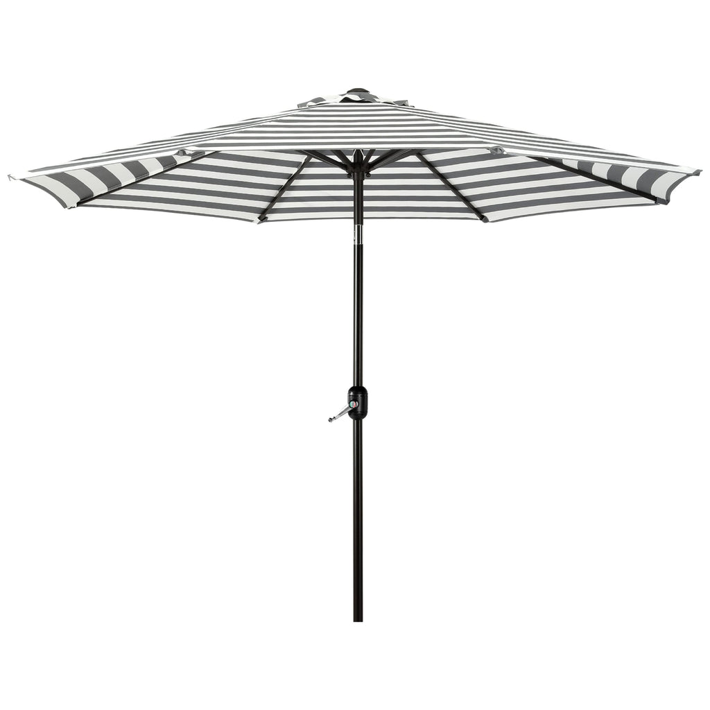Holme 9-foot Steel Market Patio Umbrella with Tilt-and-Crank