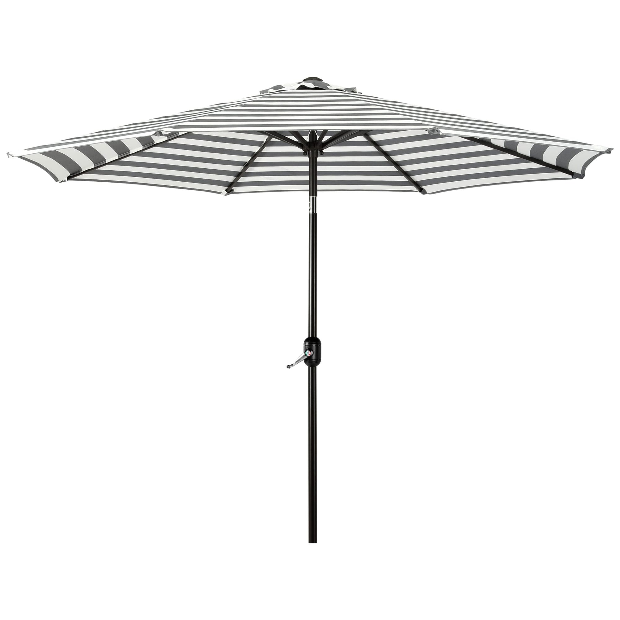 Holme 9-foot Steel Market Patio Umbrella with Tilt-and-Crank