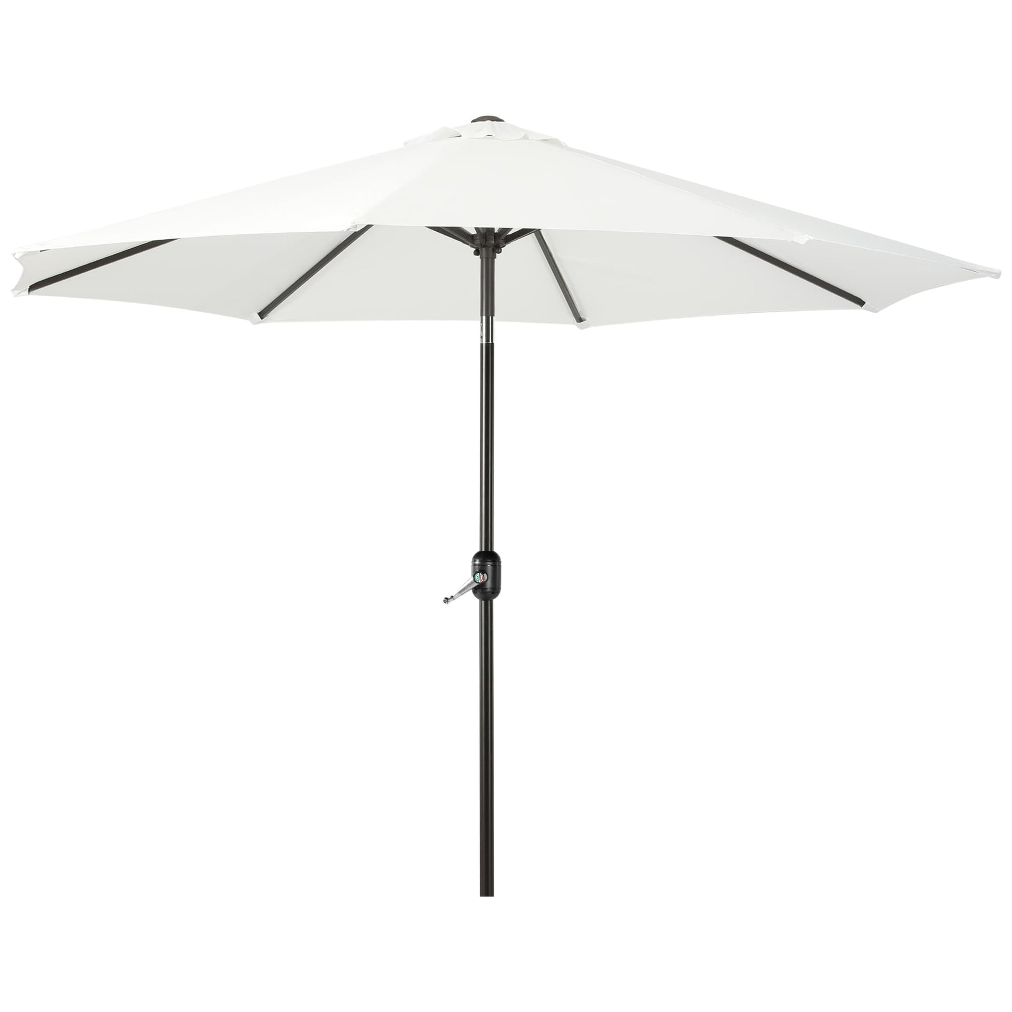 Holme 9-foot Steel Market Patio Umbrella with Tilt-and-Crank