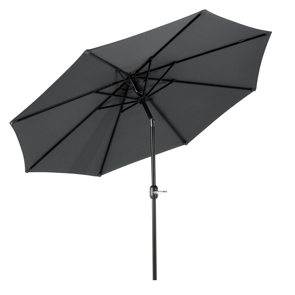 Holme 9-foot Steel Market Patio Umbrella with Tilt-and-Crank