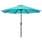Holme 9-foot Steel Market Patio Umbrella with Tilt-and-Crank