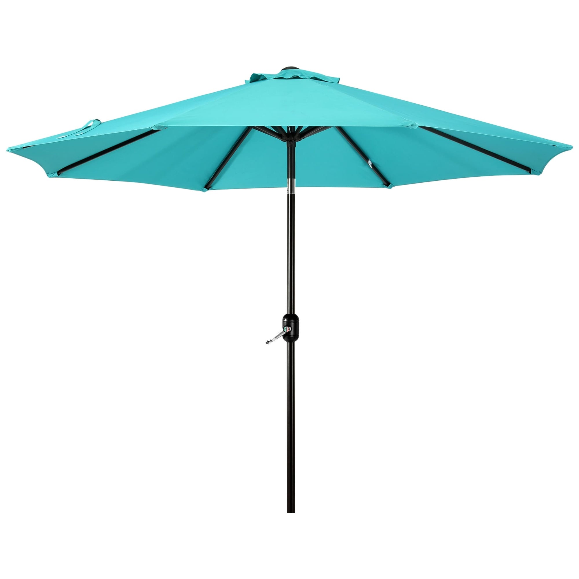 Holme 9-foot Steel Market Patio Umbrella with Tilt-and-Crank