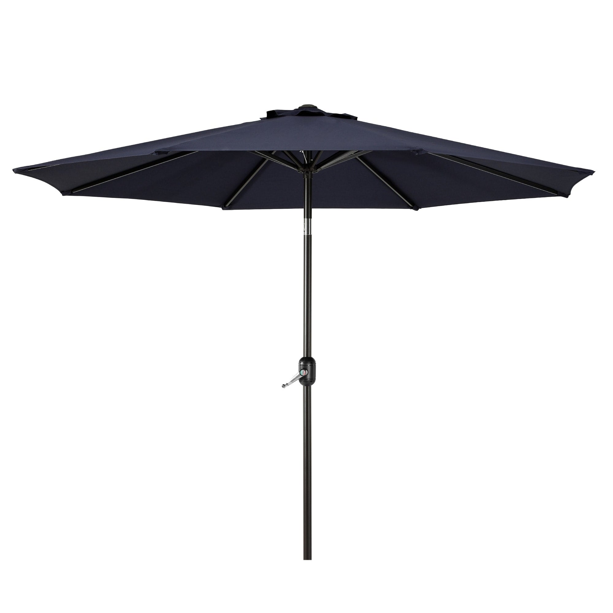Holme 9-foot Steel Market Patio Umbrella with Tilt-and-Crank