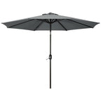 Holme 9-foot Steel Market Patio Umbrella with Tilt-and-Crank
