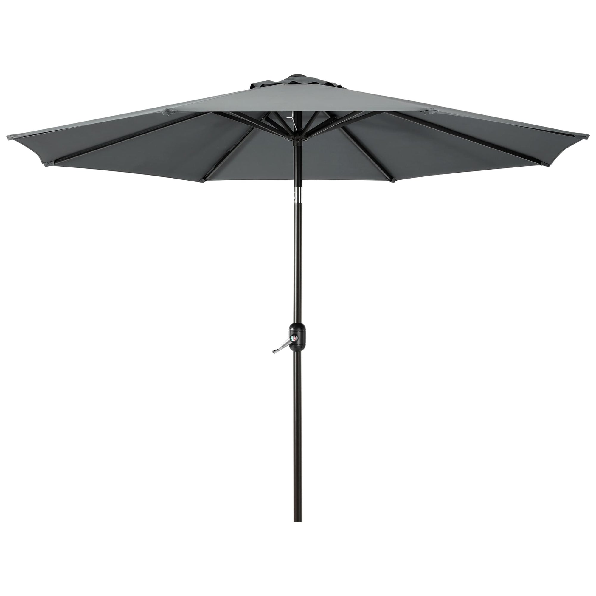 Holme 9-foot Steel Market Patio Umbrella with Tilt-and-Crank