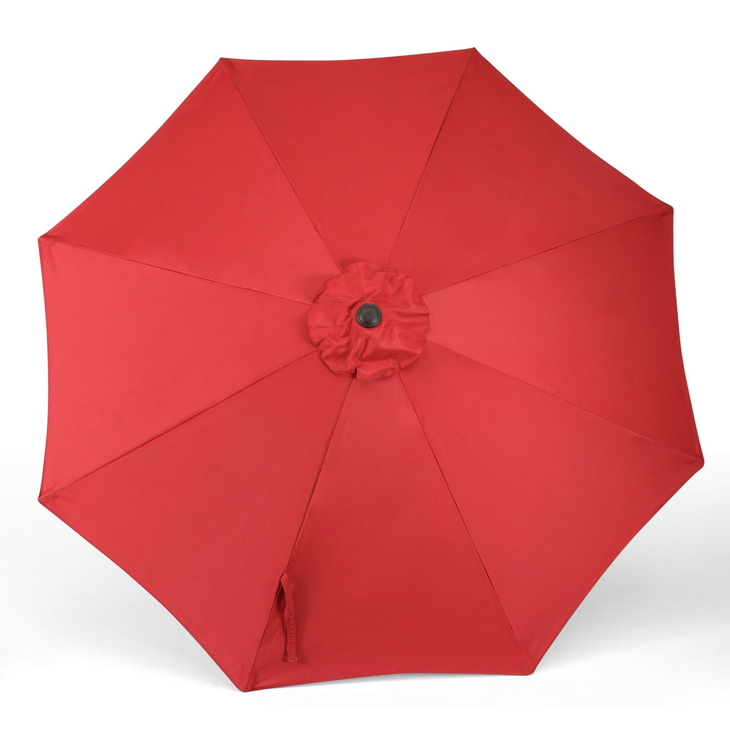 Holme 9-foot Steel Market Patio Umbrella with Tilt-and-Crank