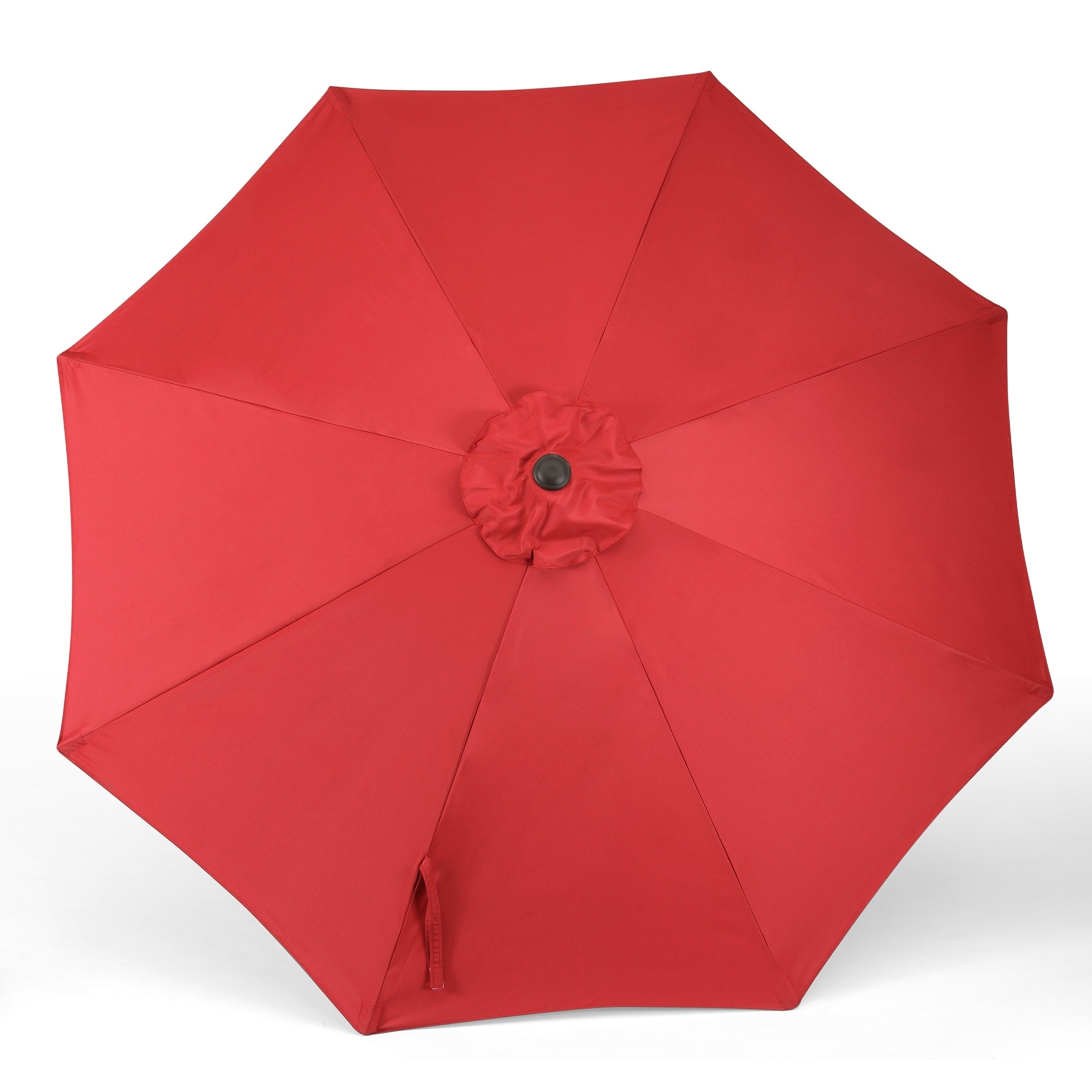 Parasol de marché en acier Holme de 9 pieds avec système d'inclinaison et de manivelle