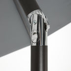 Holme 9-foot Steel Market Patio Umbrella with Tilt-and-Crank