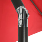 Holme 9-foot Steel Market Patio Umbrella with Tilt-and-Crank