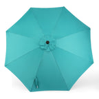 Holme 9-foot Steel Market Patio Umbrella with Tilt-and-Crank
