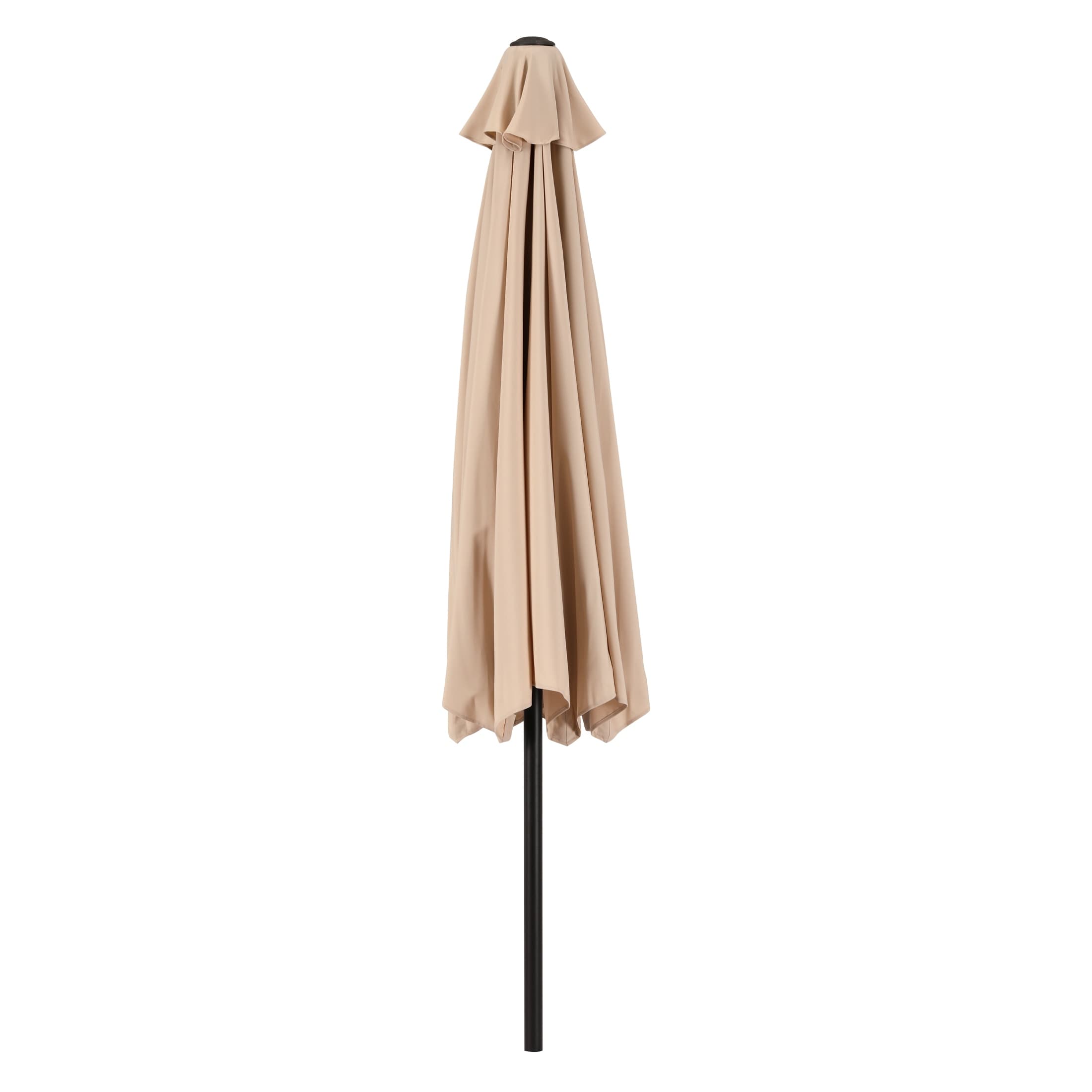 Parasol de marché en acier Holme de 9 pieds avec système d'inclinaison et de manivelle
