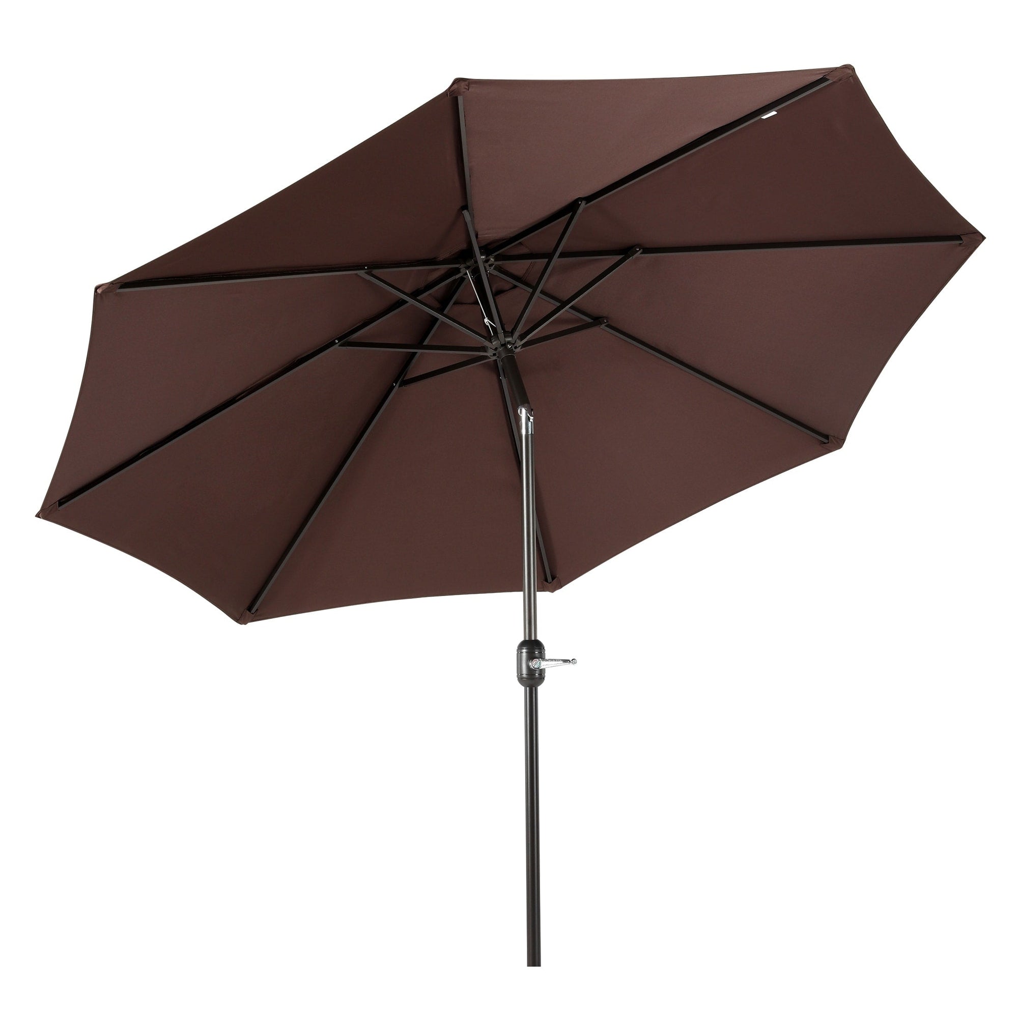 Holme 9-foot Steel Market Patio Umbrella with Tilt-and-Crank