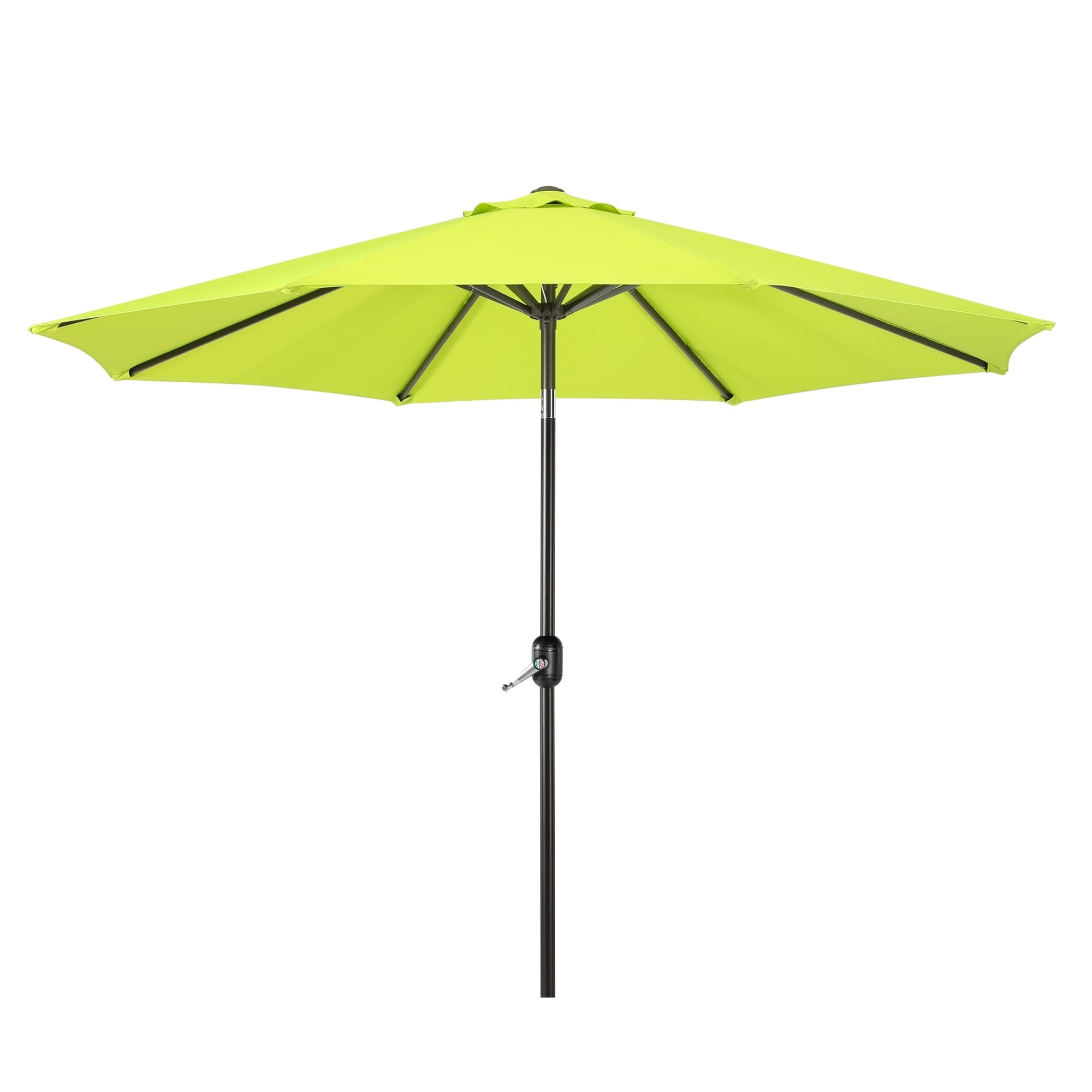 Holme 9-foot Steel Market Patio Umbrella with Tilt-and-Crank