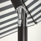 Holme 9-foot Steel Market Patio Umbrella with Tilt-and-Crank