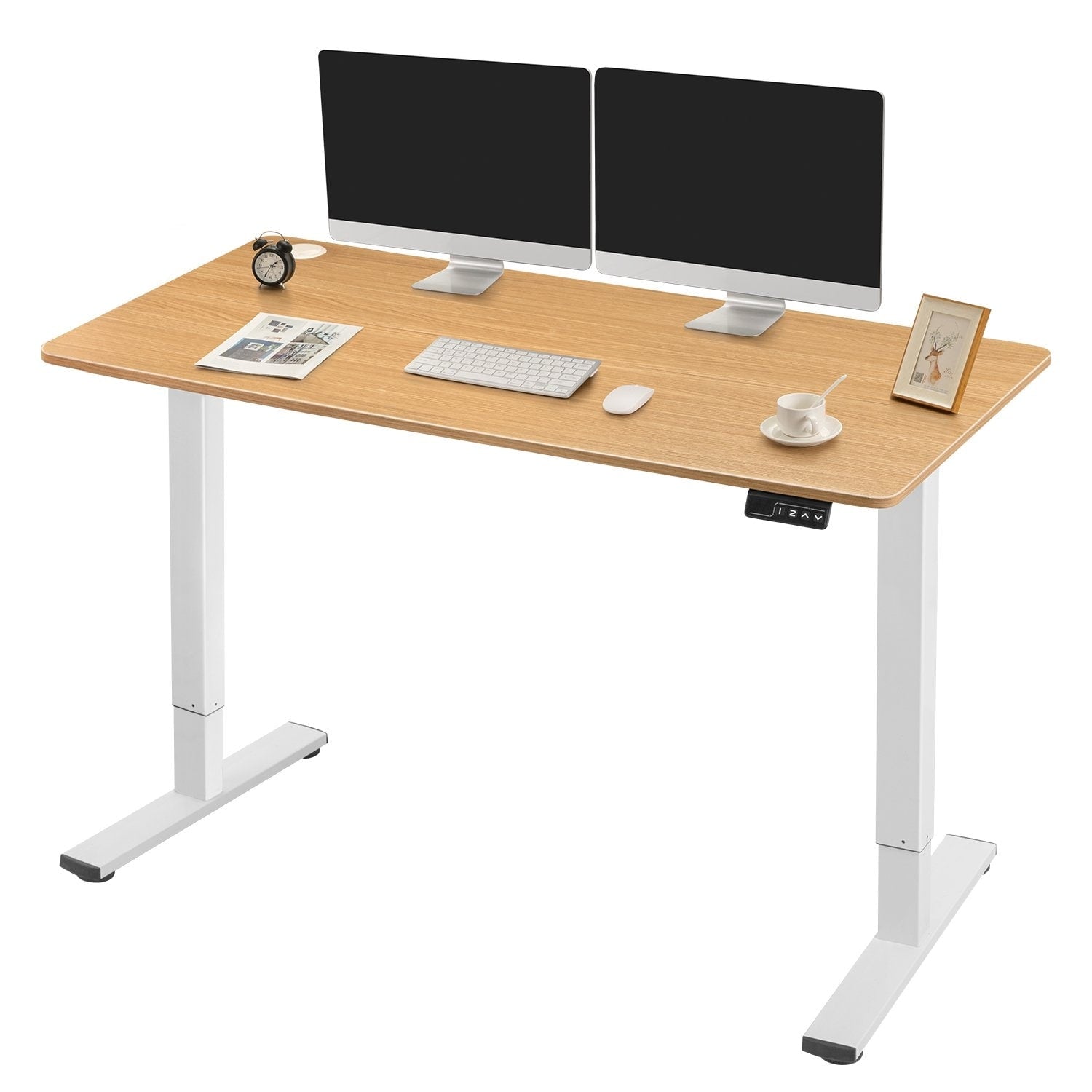 Bureau debout électrique réglable en hauteur Homall