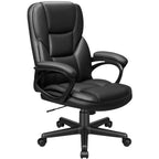 Chaise de bureau ergonomique Homall à dossier haut