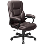 Chaise de bureau ergonomique Homall à dossier haut