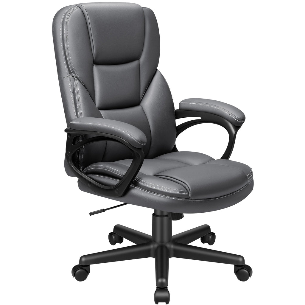 Chaise de bureau ergonomique Homall à dossier haut