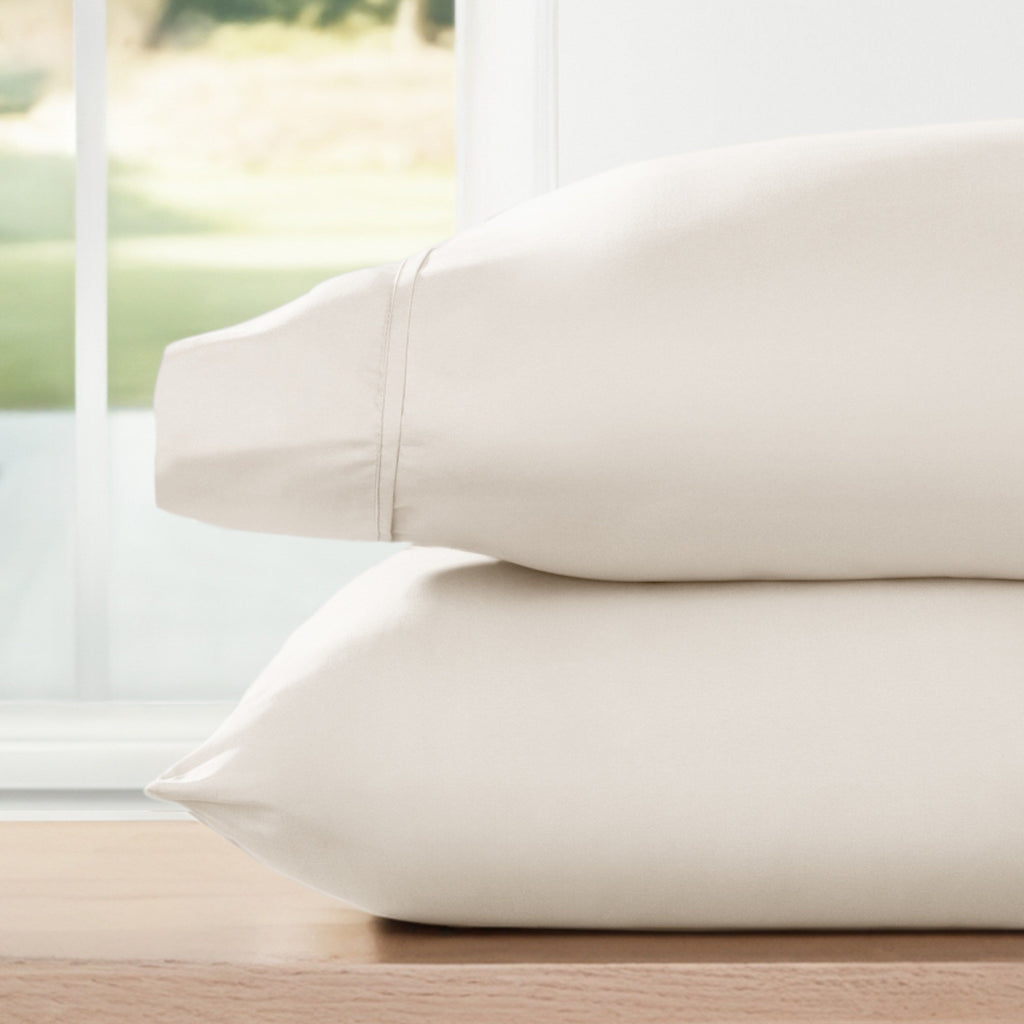 Ensemble de 2 taies d'oreiller en microfibre ultra douce Home Collection