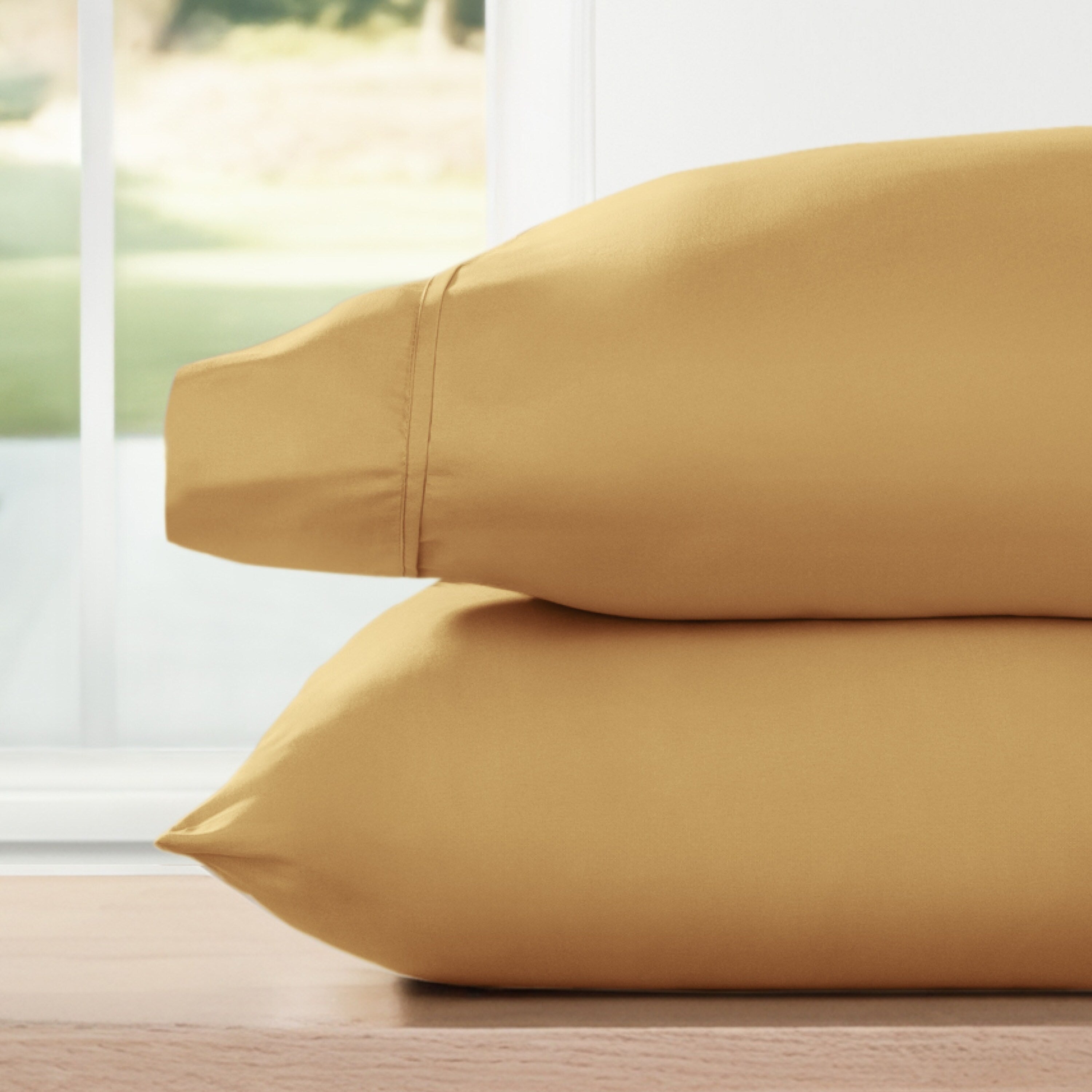 Ensemble de 2 taies d'oreiller en microfibre ultra douce Home Collection