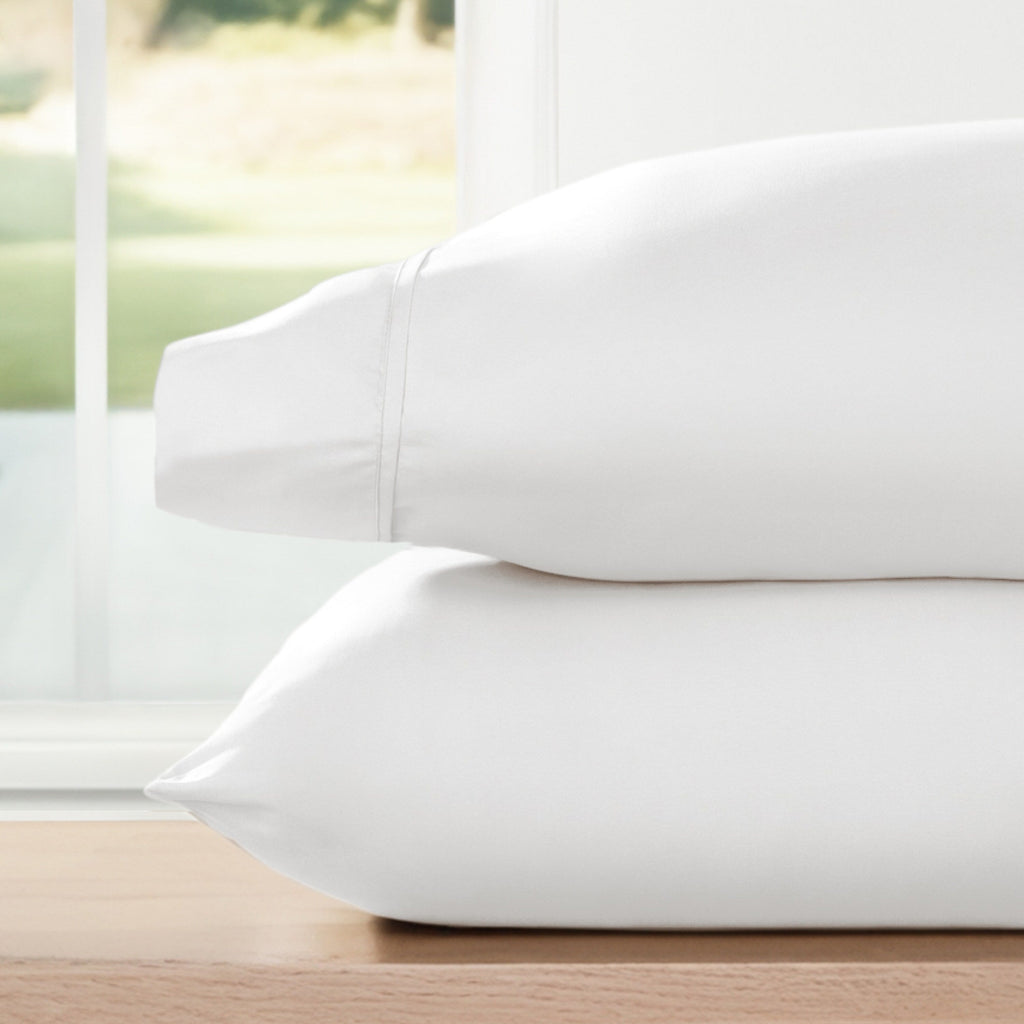 Ensemble de 2 taies d'oreiller en microfibre ultra douce Home Collection