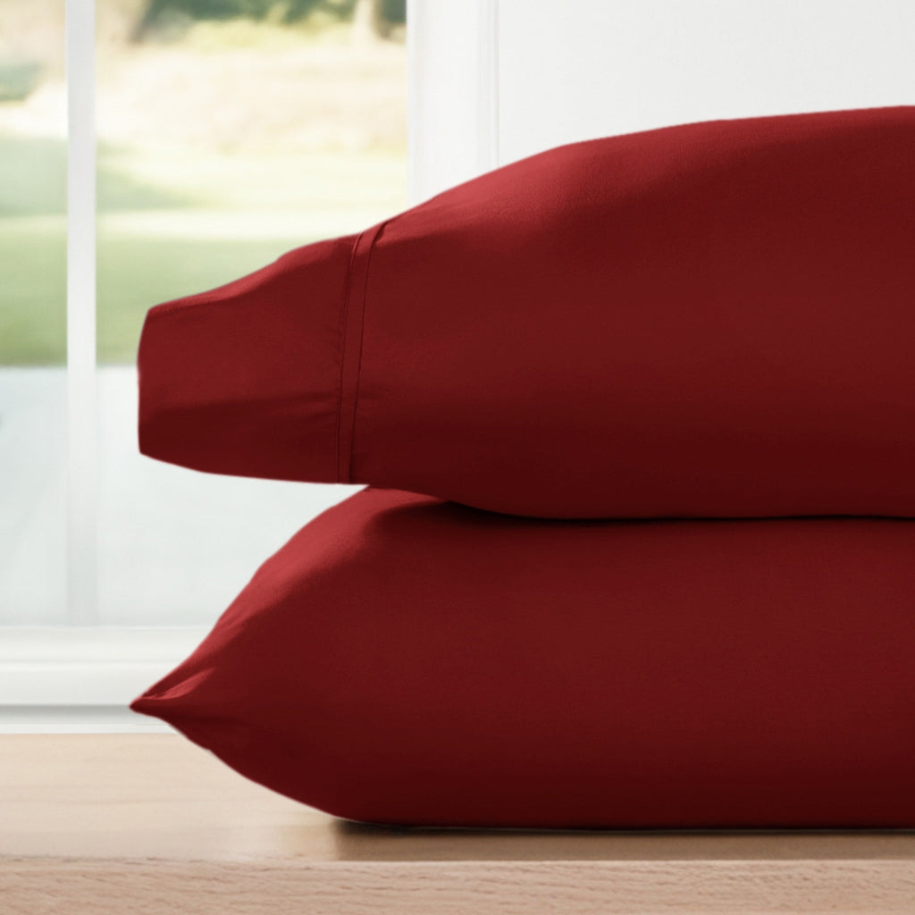 Ensemble de 2 taies d'oreiller en microfibre ultra douce Home Collection