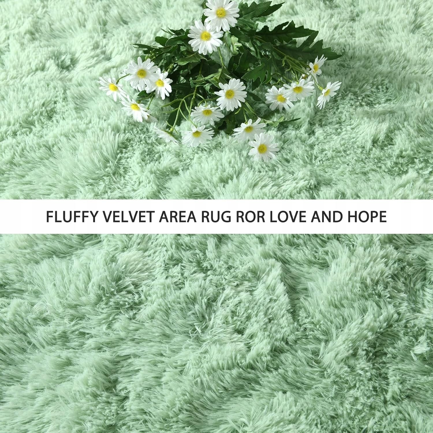 Tapis décoratif lavable de grande taille pour chambre d'enfant - 8' x 10'