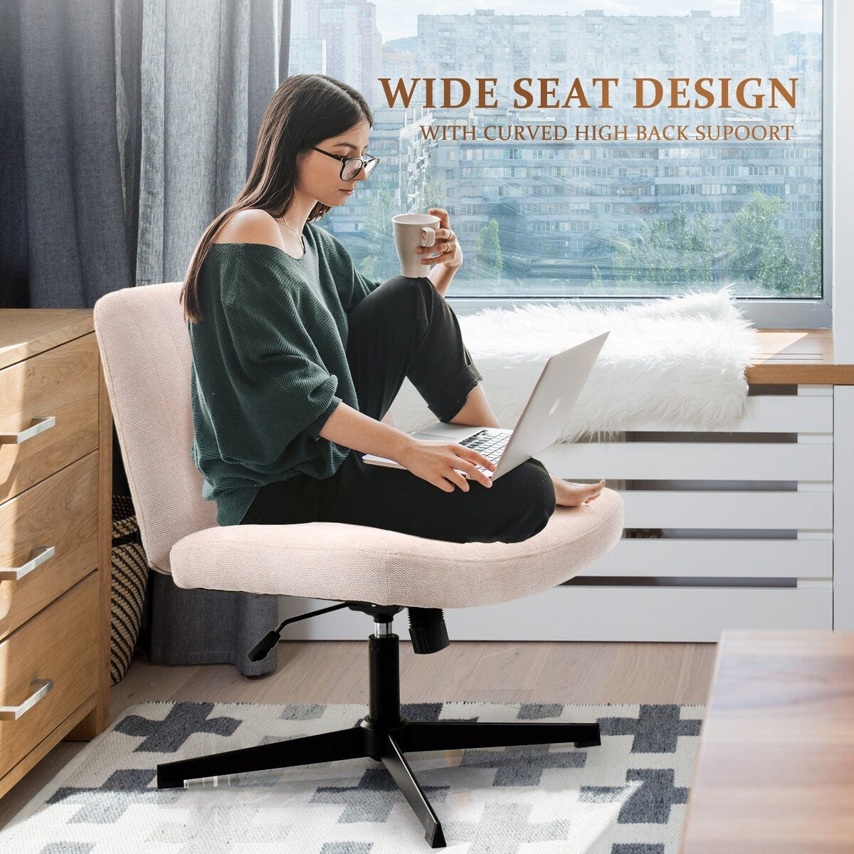 Chaise de bureau pivotante