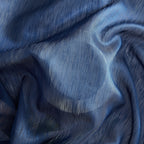 HLC.me Lauren Lot de 2 rideaux semi-transparents avec passe-tringle et languette arrière