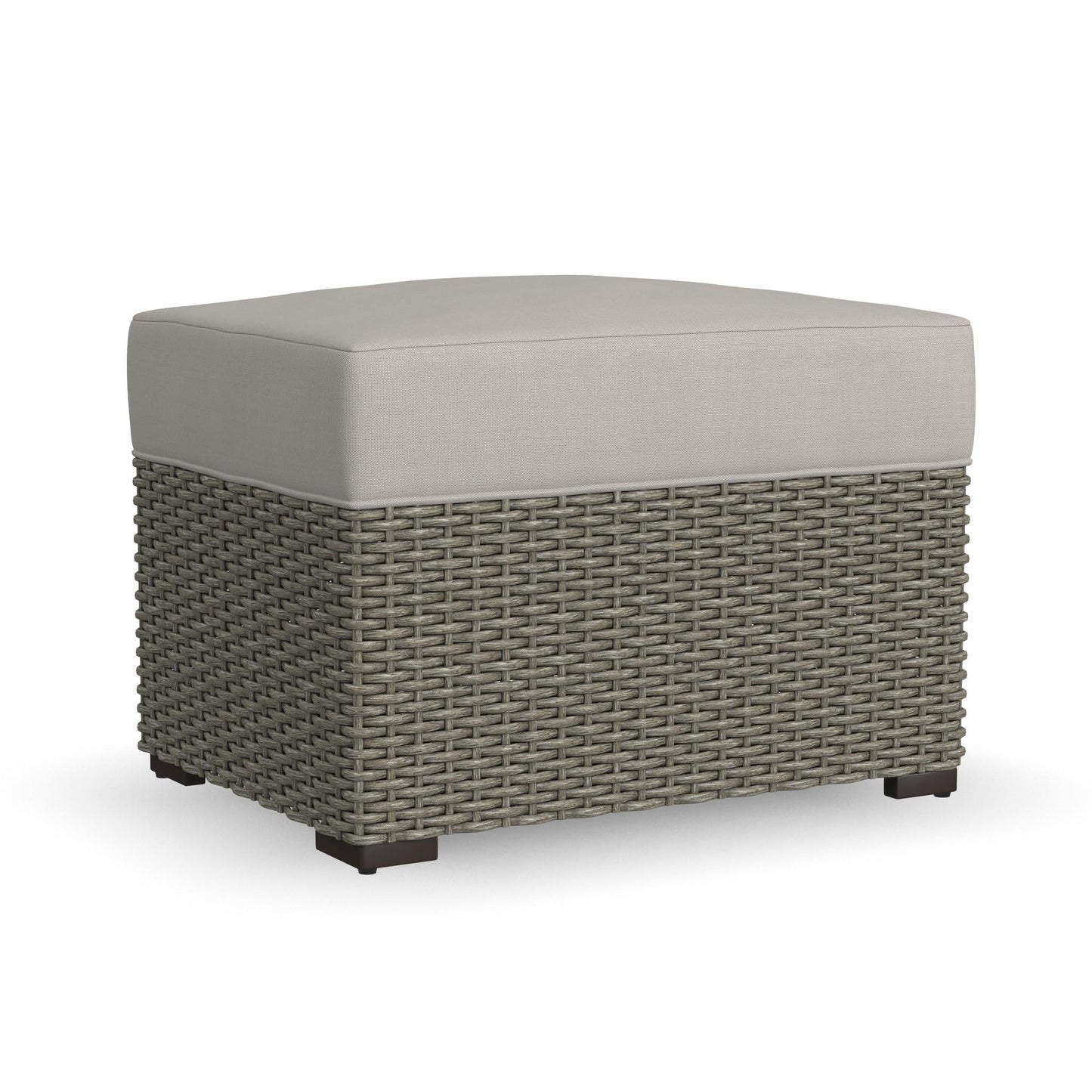 Ensemble de 2 fauteuils et poufs d'extérieur Boca Raton de Homestyles