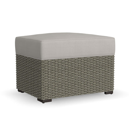 Ensemble de 2 fauteuils et poufs d'extérieur Boca Raton de Homestyles
