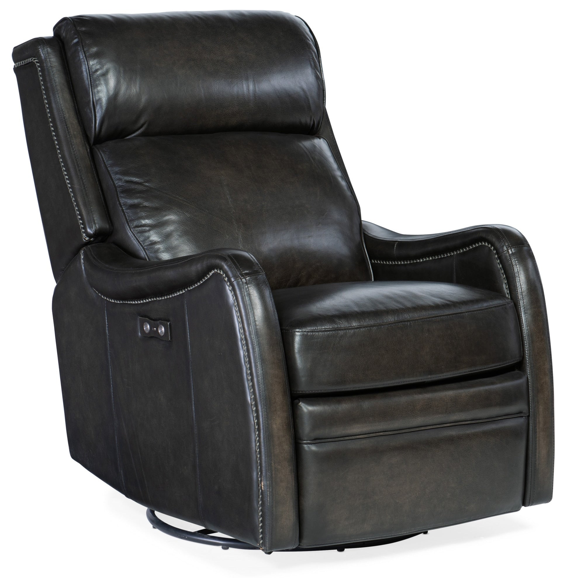 Hooker Furniture RC234-PSWGL Stark 28 Fauteuil pivotant en cuir large