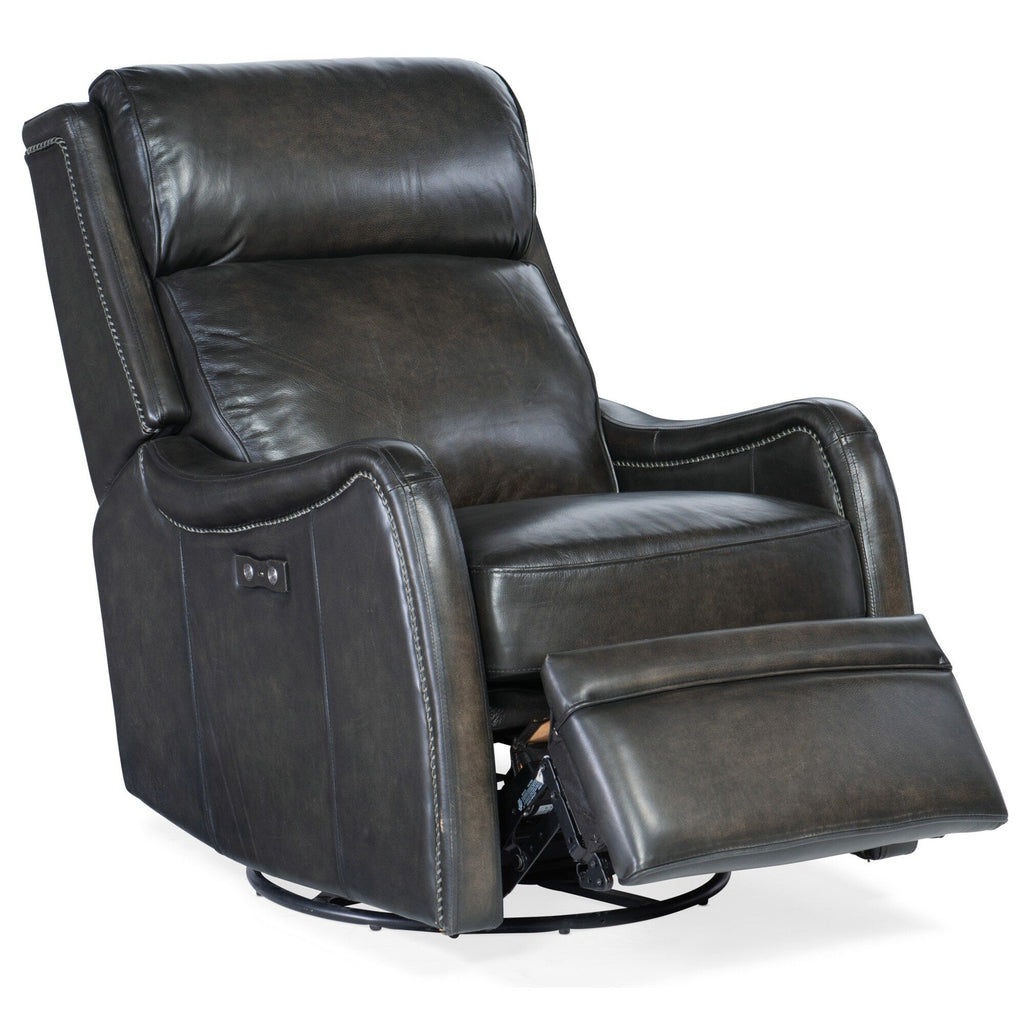 Hooker Furniture RC234-PSWGL Stark 28 Fauteuil pivotant en cuir large