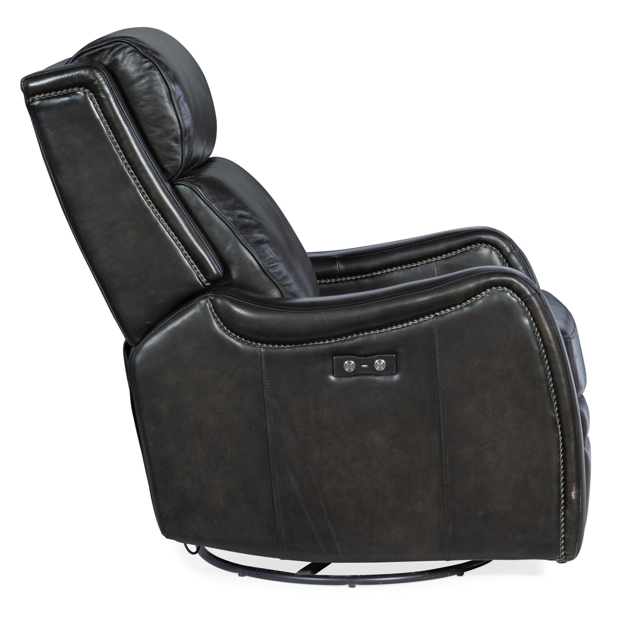 Hooker Furniture RC234-PSWGL Stark 28 Fauteuil pivotant en cuir large
