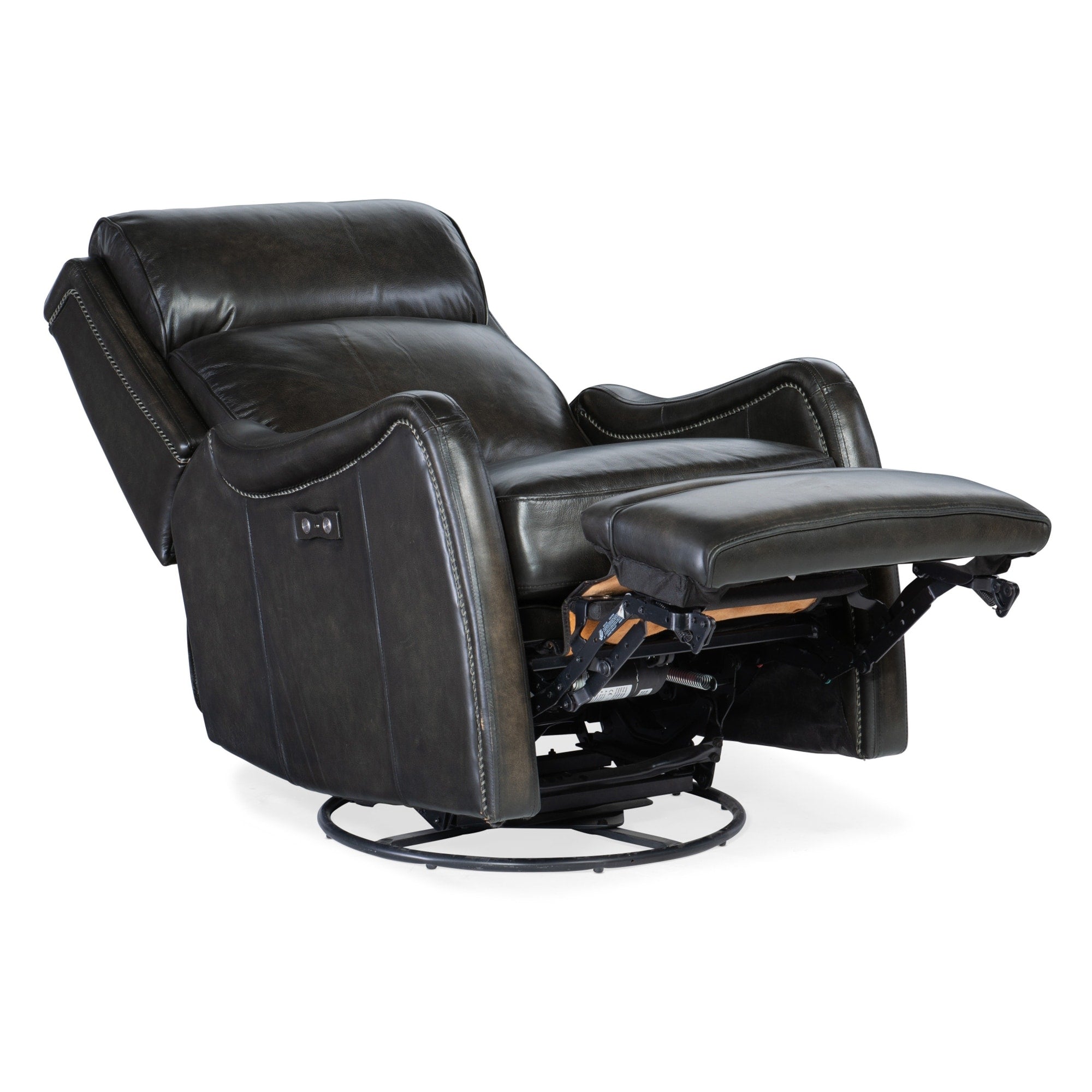 Hooker Furniture RC234-PSWGL Stark 28 Fauteuil pivotant en cuir large