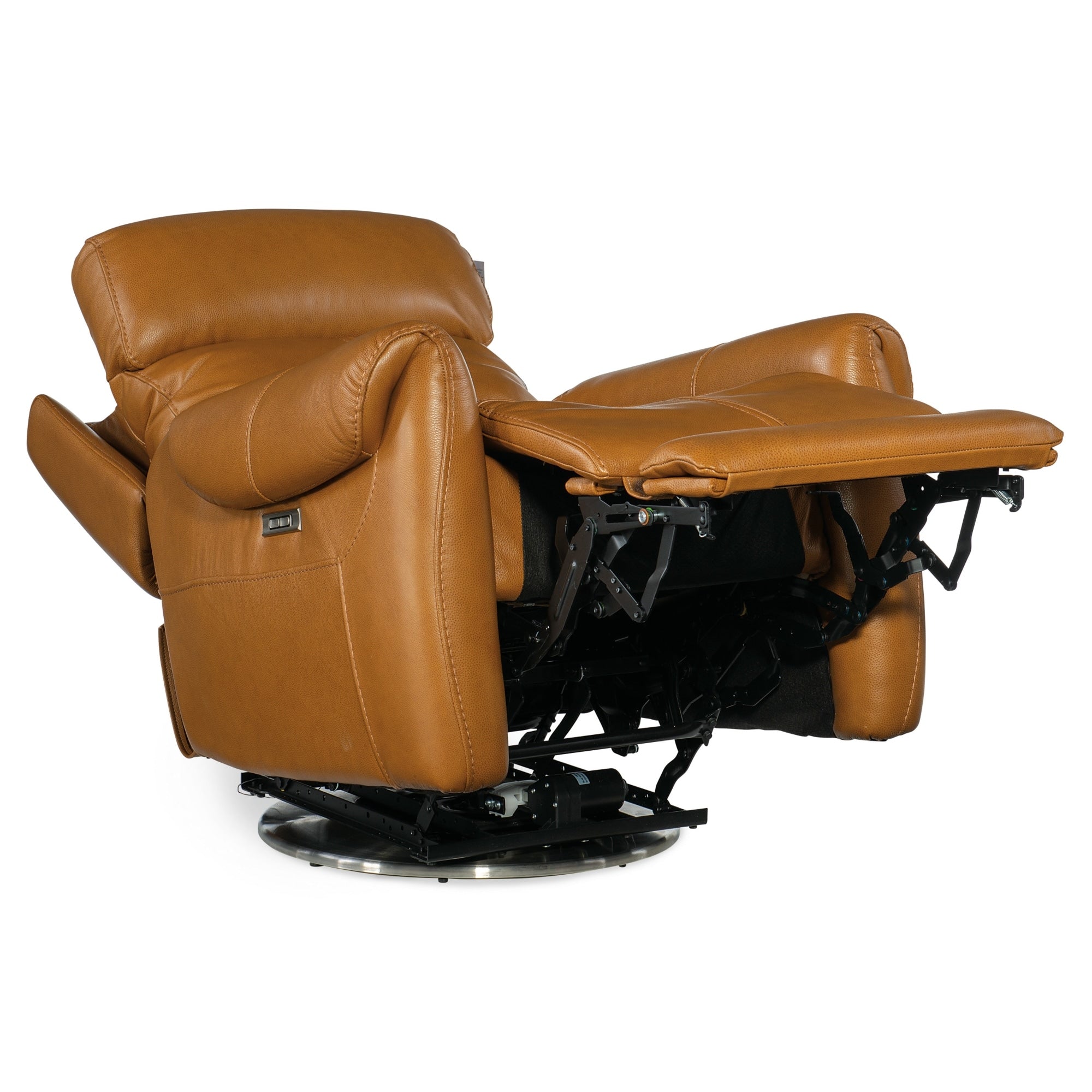 Fauteuil pivotant en cuir large Hooker Furniture RC600-PHSZ Sterling 36