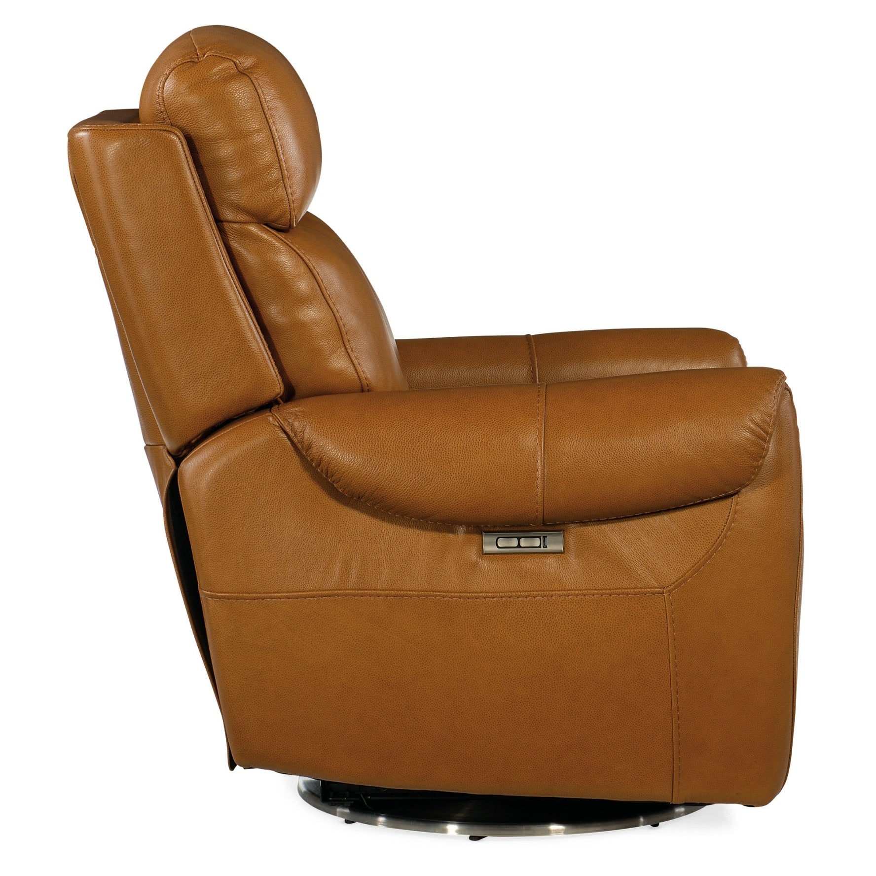 Fauteuil pivotant en cuir large Hooker Furniture RC600-PHSZ Sterling 36