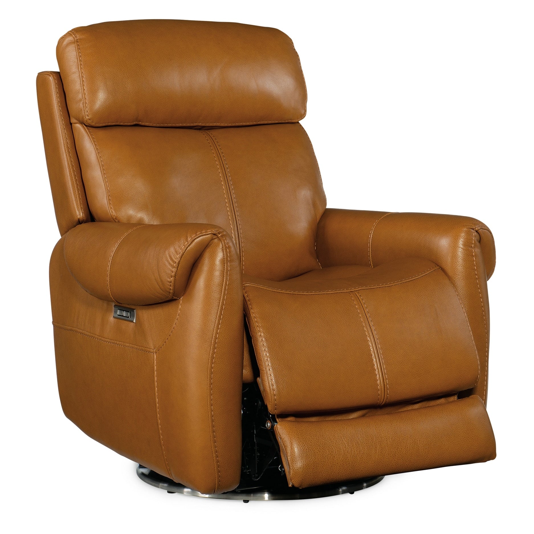 Fauteuil pivotant en cuir large Hooker Furniture RC600-PHSZ Sterling 36