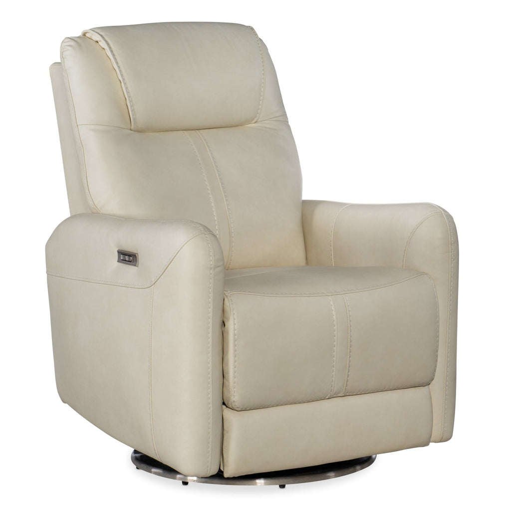 Hooker Furniture RC601-PHSZ Steffen 31 Fauteuil pivotant en cuir large