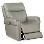 Fauteuil inclinable électrique en cuir Hooker Furniture RC603-PHZL Carroll 34 pouces de large