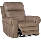 Meuble Hooker SS635-PHZL1 Duncan 43 large avec cadre en métal et cuir