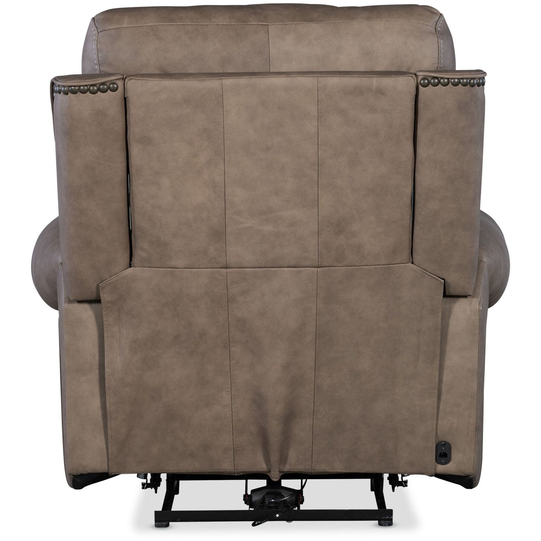 Meuble Hooker SS635-PHZL1 Duncan 43 large avec cadre en métal et cuir