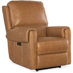 Meubles Hooker SS718-PHZ1 Somers 34 po, large, cadre en métal, cuir