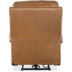Meubles Hooker SS718-PHZ1 Somers 34 po, large, cadre en métal, cuir