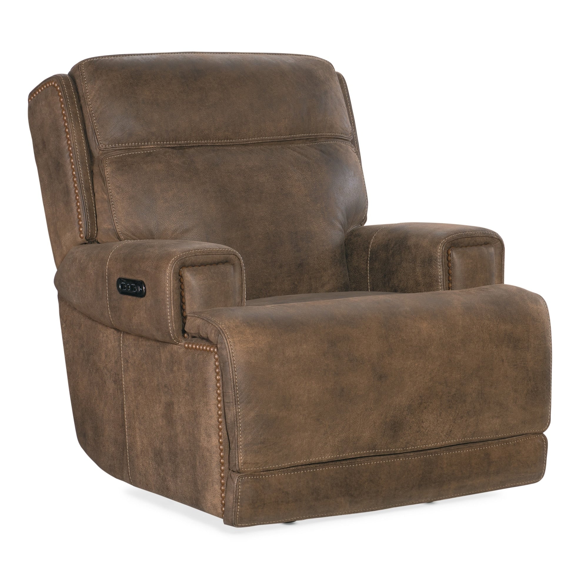 Fauteuil inclinable en cuir Wheeler 39 pouces de large, Hooker Furniture SS762-PHZ1
