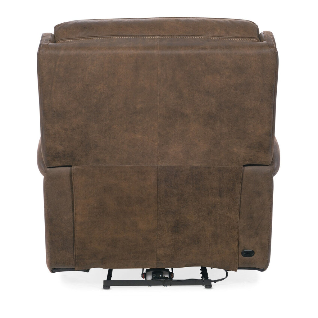 Fauteuil inclinable en cuir Wheeler 39 pouces de large, Hooker Furniture SS762-PHZ1