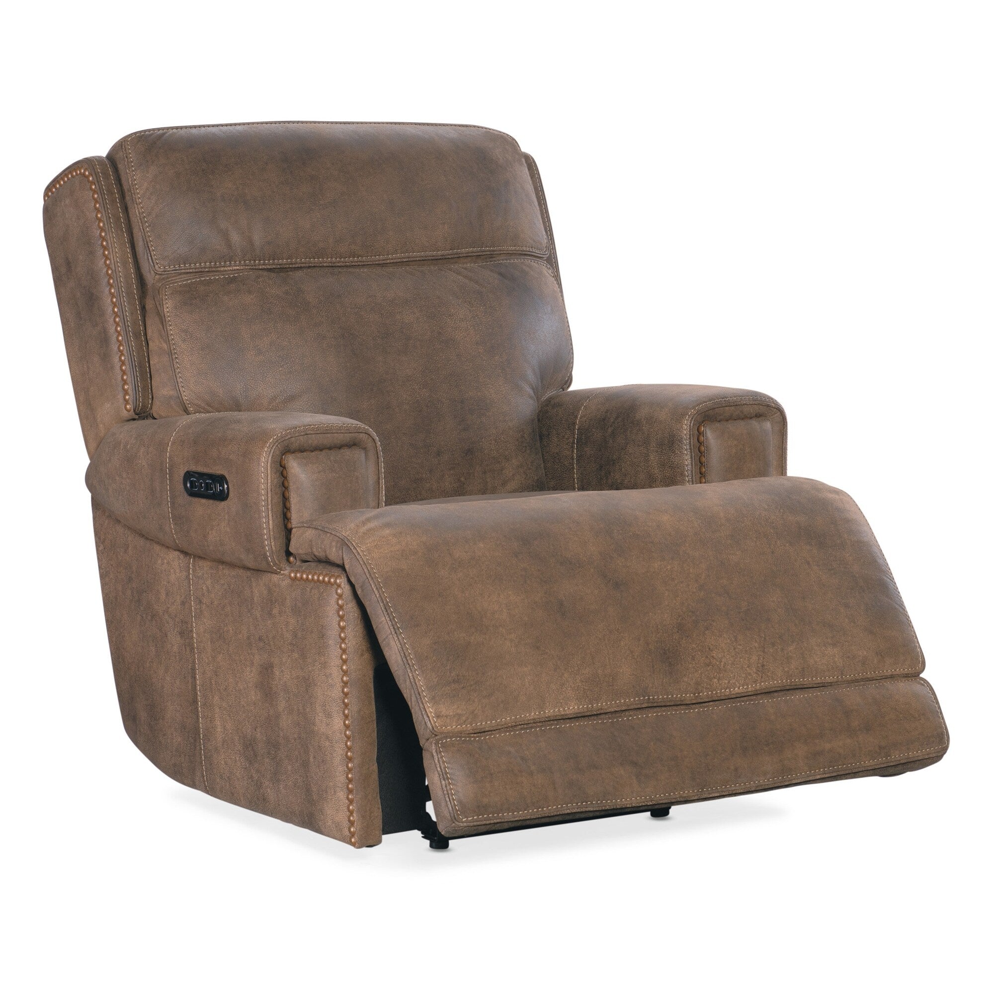 Fauteuil inclinable en cuir Wheeler 39 pouces de large, Hooker Furniture SS762-PHZ1