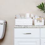 Paniers tissés décoratifs essentiels pour la maison